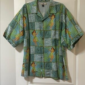 Tommy Bahama Tropical Green and Blue Shirt